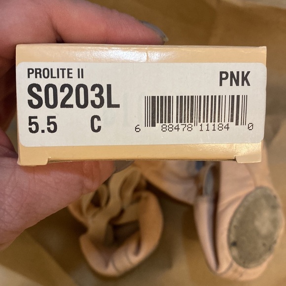 Bloch ballet shoes 5.5c Prolite II dance recital spring 2025 theatre stage - Picture 3 of 5